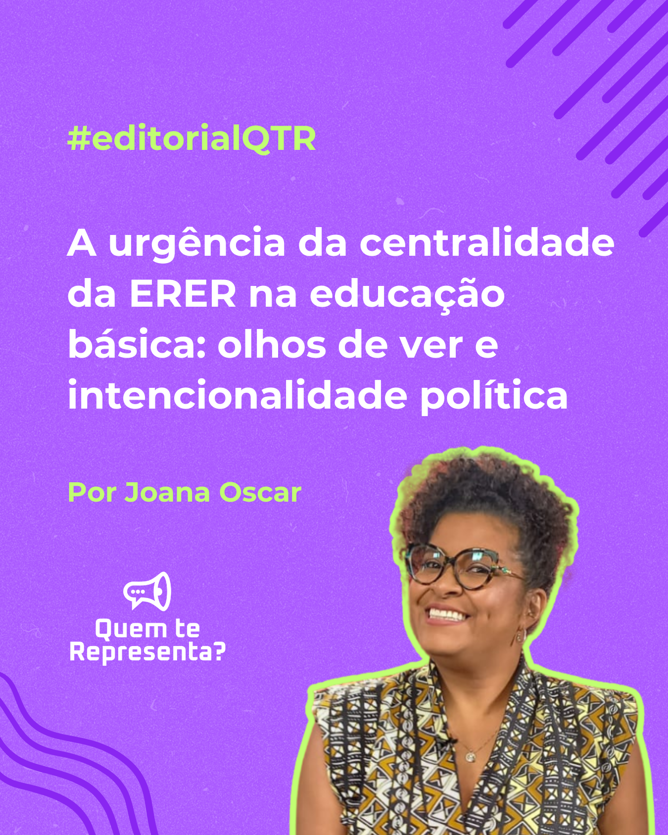 A urgência da centralidade da ERER na educação básica: olhos de ver e intencionalidade política