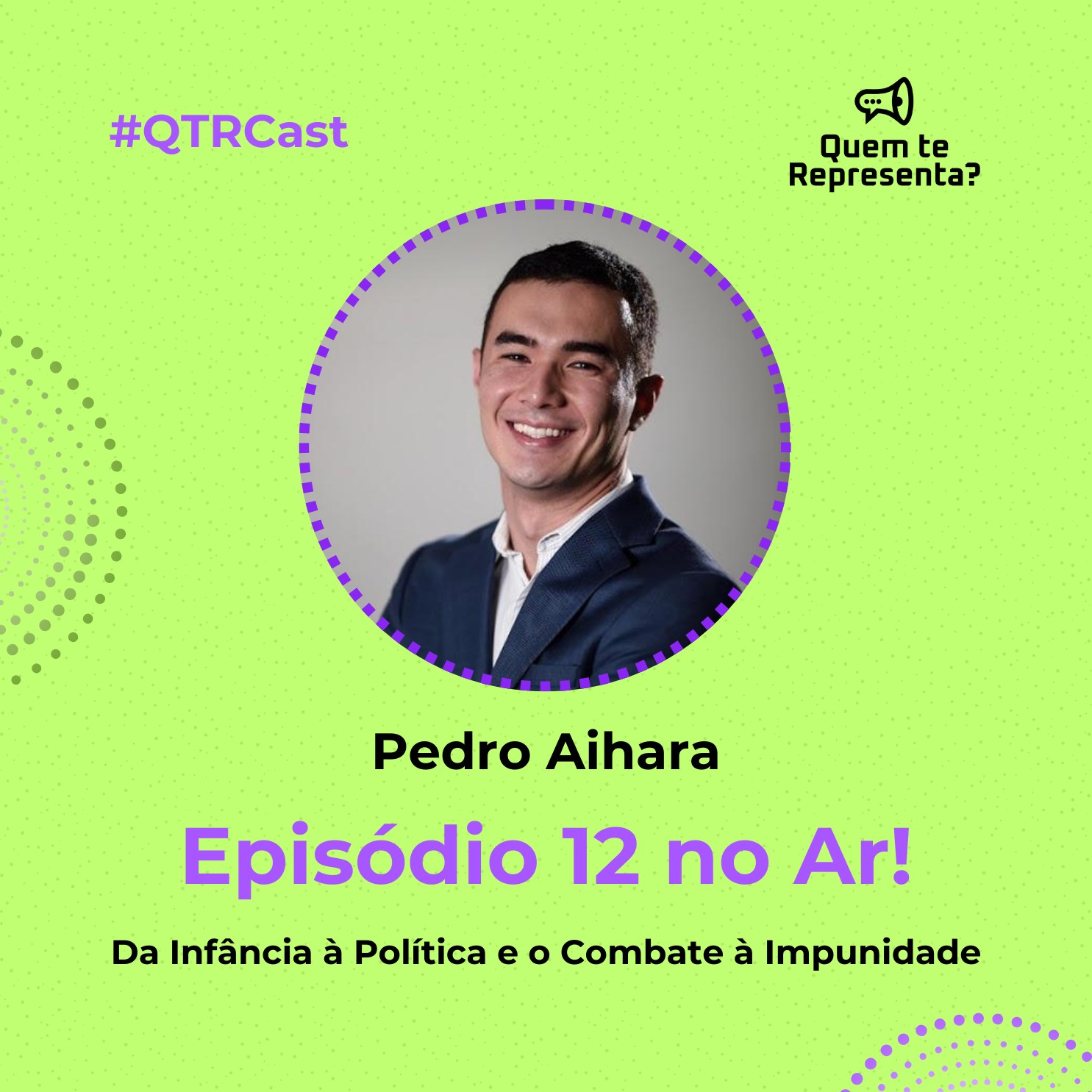 Pedro Aihara em entrevista ao QTRCast